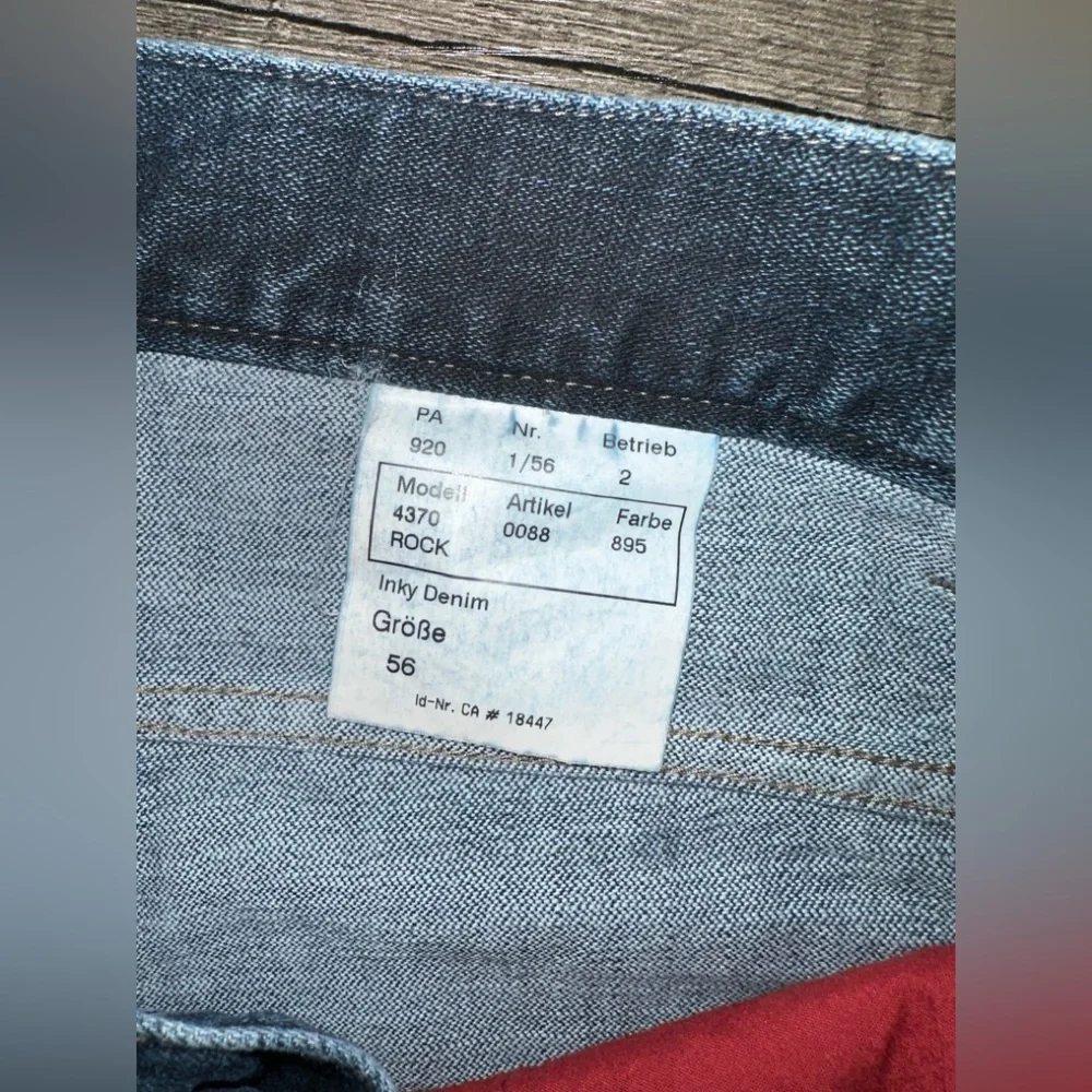 Alberto Men’s Rock Jeans Size EU 56 US 38-40 *ALTERED*‎